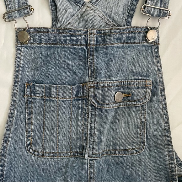 Mossimo/Target Distressed Overalls - Light Wash - Picture 4 of 7